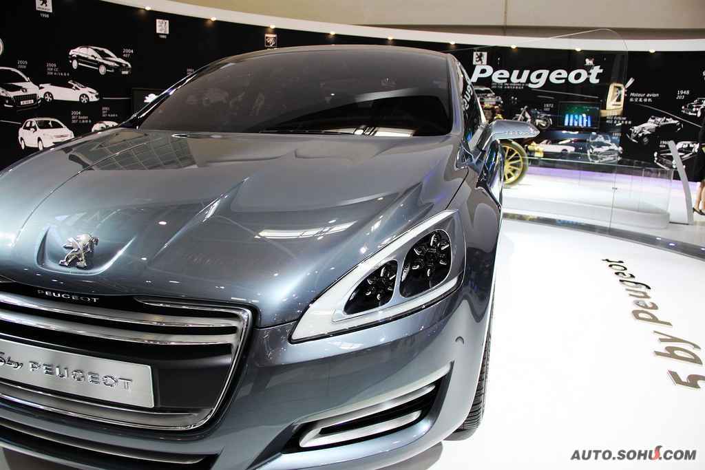 标致 进口标致 5 by peugeot 标致508原型车5 by peugeot