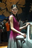 2009上海车展奔驰车模
