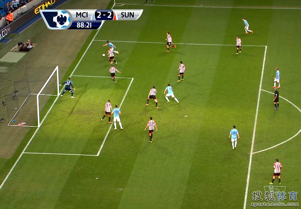 看枪手如何救曼城一命 门将黄油手堪比格林(图