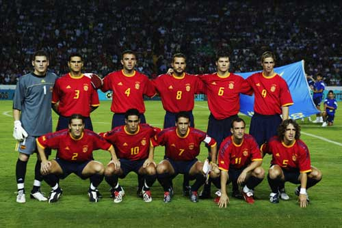 小组赛战绩西班牙1-0俄罗斯希腊1-1西班牙西班