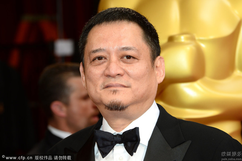 奥斯卡红毯:《一代宗师》服装设计 张叔平 现身