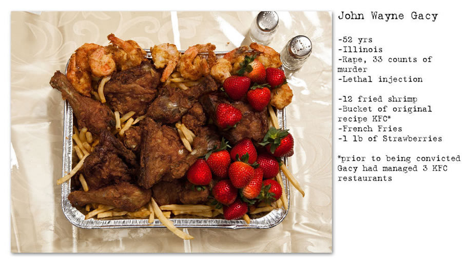最后的晚餐 美国死刑犯的"断头饭" 约翰·加西(john wayne gacy