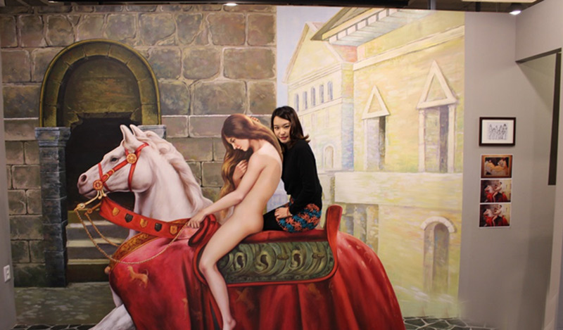 让人面红耳赤的韩国3D<em>性爱</em>美术馆6469500-女
