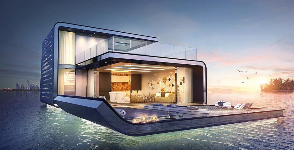 迪拜漂浮别墅悄然走红 售价约2100万元