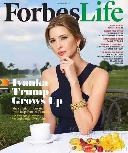 终于！川普的女儿伊万卡上了《男人装》( 高清图)