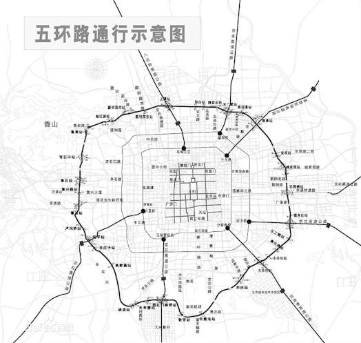 北京七环路2015年通车 回顾北京环路变迁