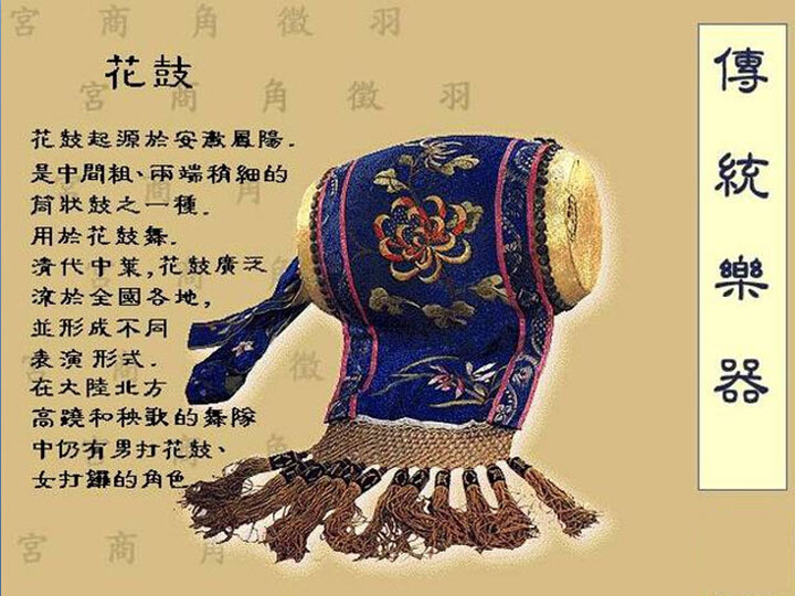 图解中国传统乐器6833516-文化频道图片库