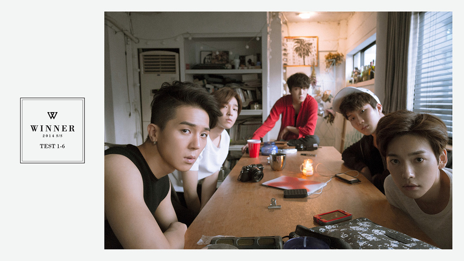 WINNER正式启动出道计划 TEST1照片大公开