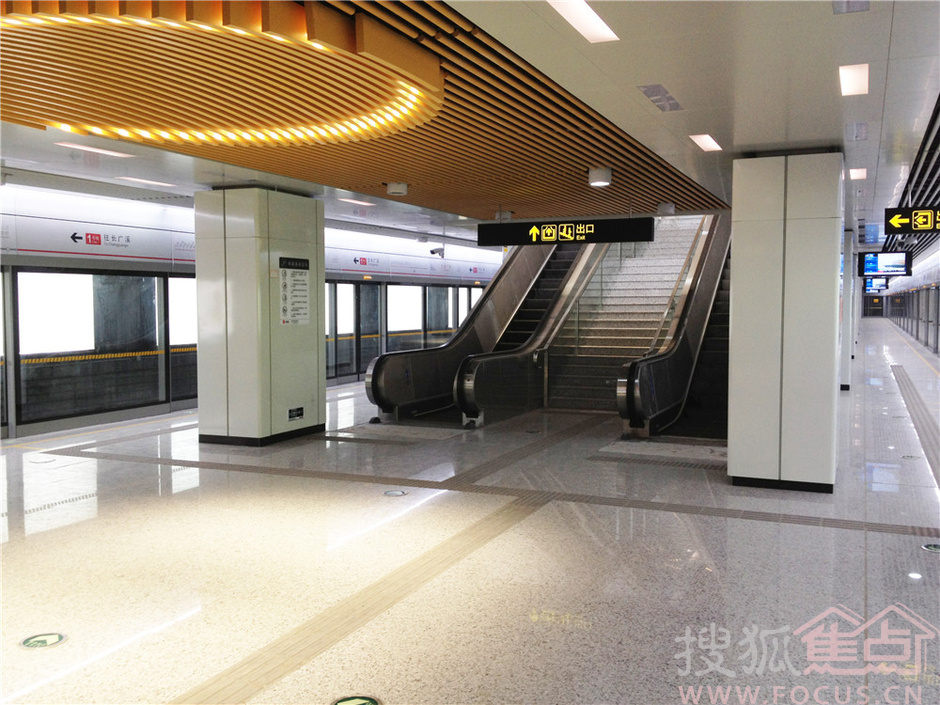 搜狐焦点直击无锡地铁1号线:太湖广场站6483