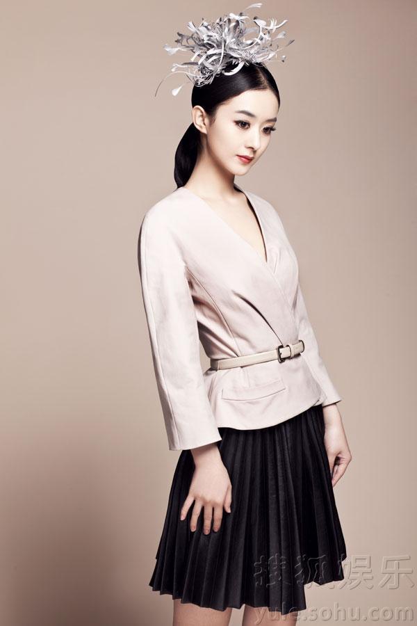 赵丽颖古典写真曝光 气质温婉动人5027320-娱