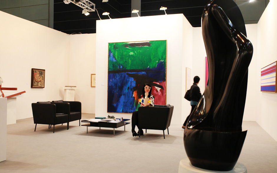 2014香港巴塞尔艺术博览会vip预展现场