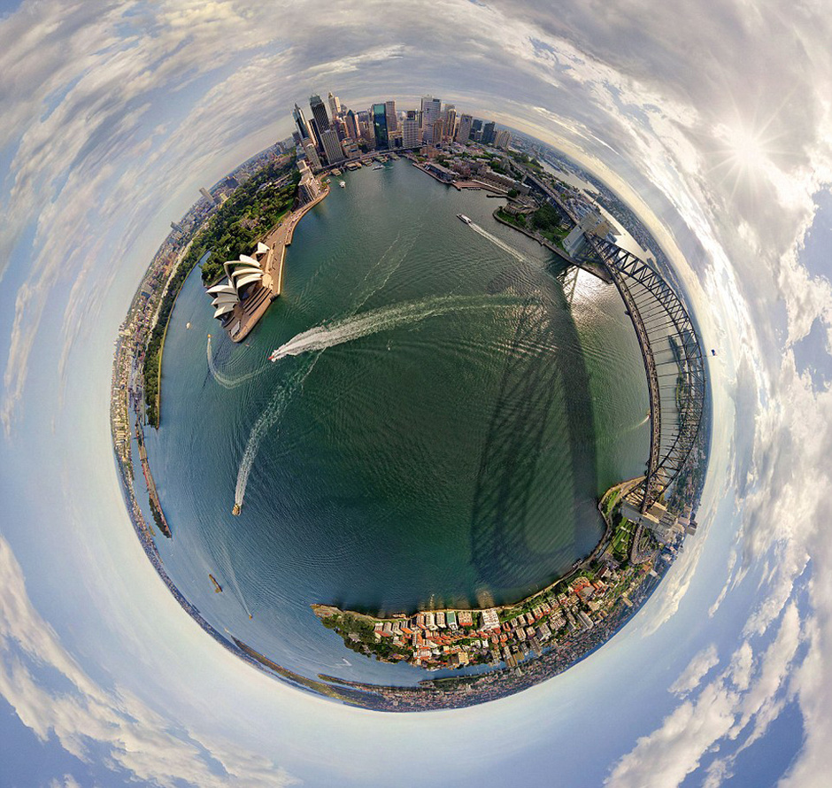 世界名城3d球形全景图:如置身魔幻水晶球