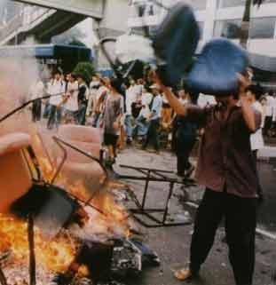 1998年印尼排华骚乱照片