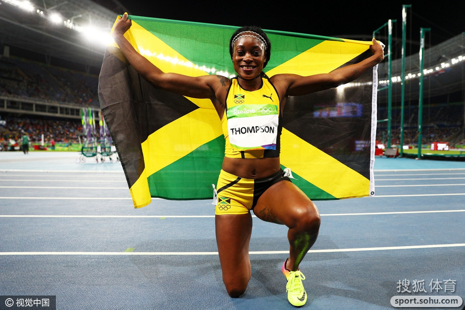 奥运女子100米决赛 牙买加选手汤普森夺冠(图)
