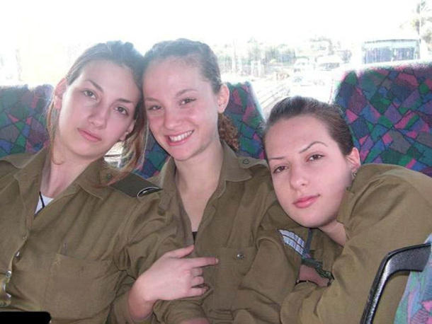 以色列军队美女如云 女兵颜值爆表