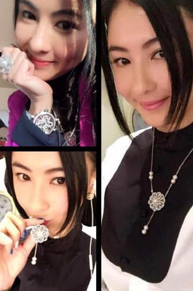 张柏芝再晒近照 笑容甜美皮肤白皙如少女