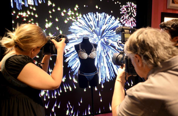 史上<em>最贵胸衣</em> 6500颗宝石装饰价值200万美元