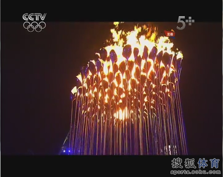 伦敦奥运圣火点燃回顾 七人齐燃主火炬(下)
