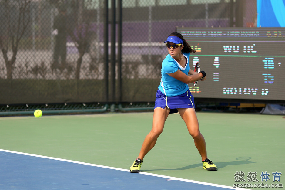 高清:东亚运<em>女子网球团体赛</em> 中国香港实力强大