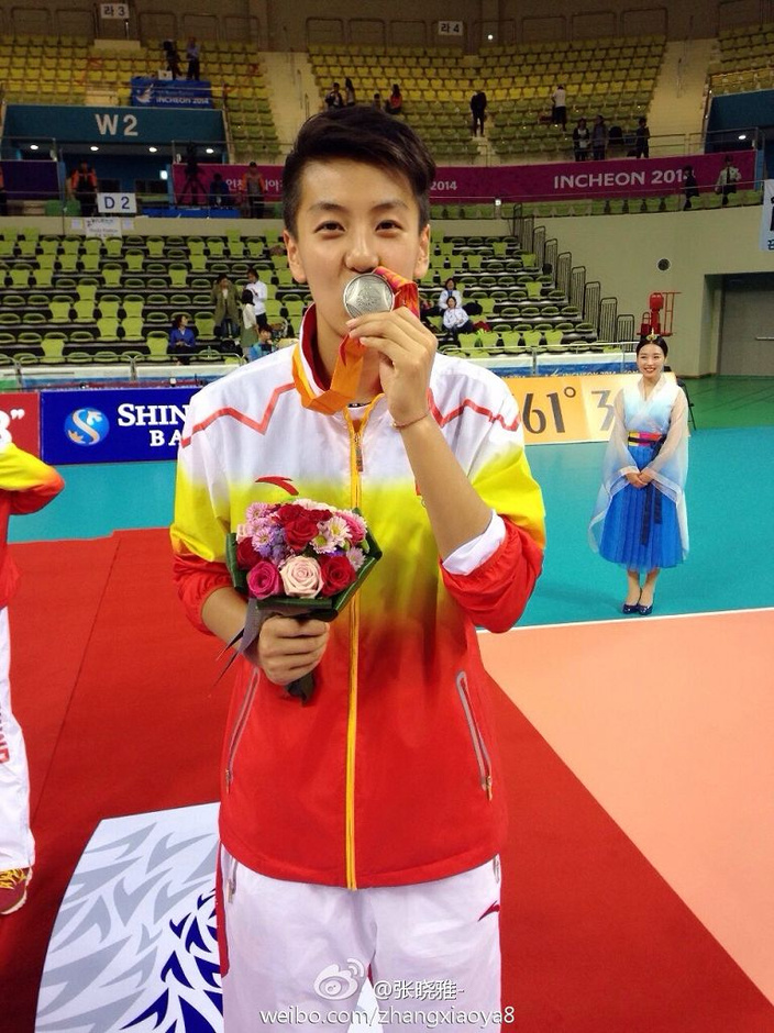 女排90后<em>高妹</em>帅到没朋友 爱林丹爱搞怪(图)7