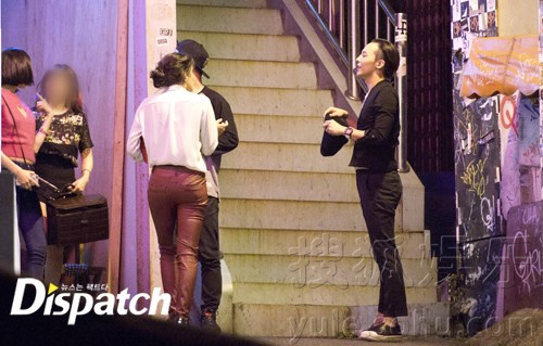 【转载】 终于被曝光!权志龙水原希子首尔街头约会