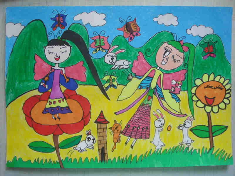 2014年小学生网络书画大赛作品