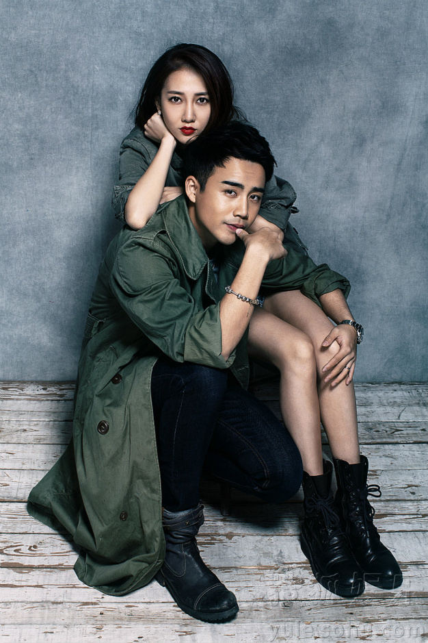  李茂弦子今日 甜蜜 大婚  再曝复古军装情侣写真