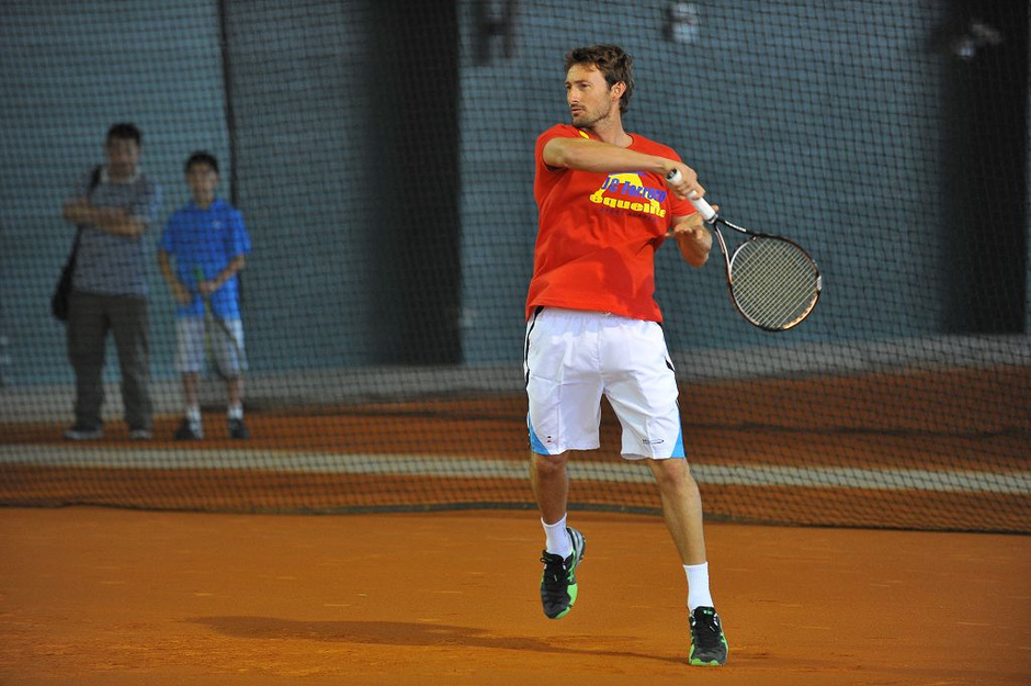 高清:费雷罗国际网球学院启动 前一哥走进中国