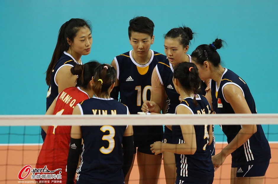 高清:仁川亚运会<em>女排</em>决赛 中国战韩国<em>战况</em>焦灼