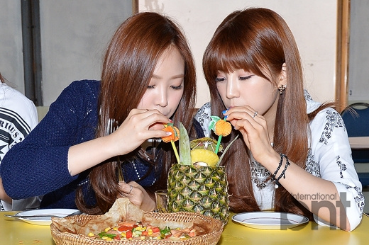 女子组合Apink参与《韩娱星动态》公开录制6