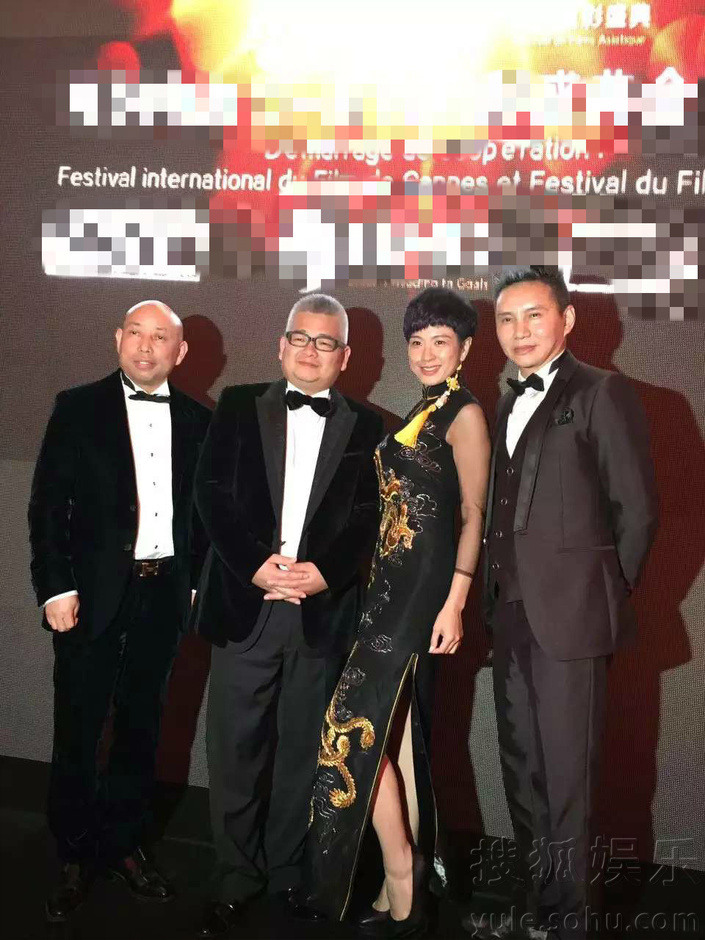 演员章小军帅气亮相戛纳电影节出大招