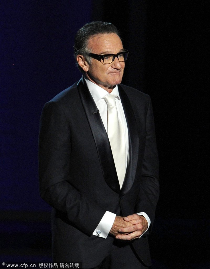 第65届艾美奖颁奖典礼 罗宾·威廉斯登台讲话