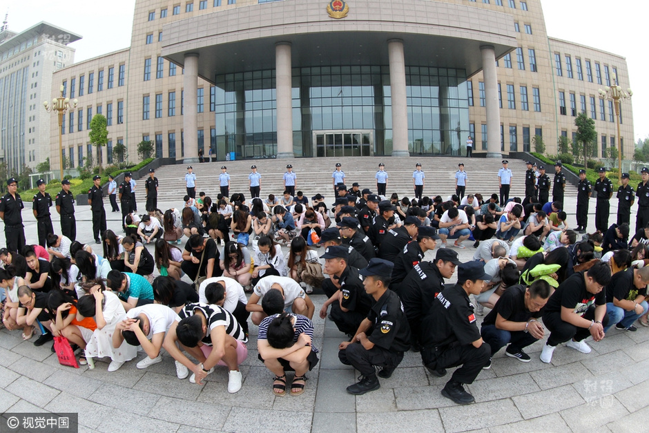 河南破获特大电信诈骗案 抓获109人-新闻图片