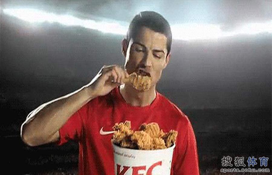 20大著名吃货:姚明带坏两名宿 C罗吃相胜鲨鱼
