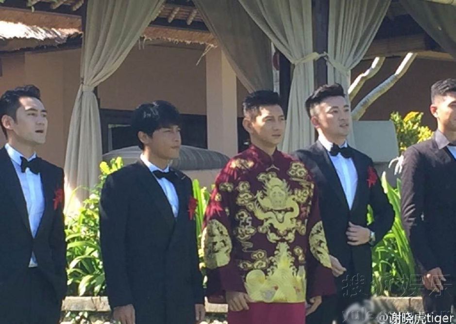 吴奇隆大婚陈志朋摸苏有朋脸 破不和传闻-娱乐频道图片库-大视野-搜狐