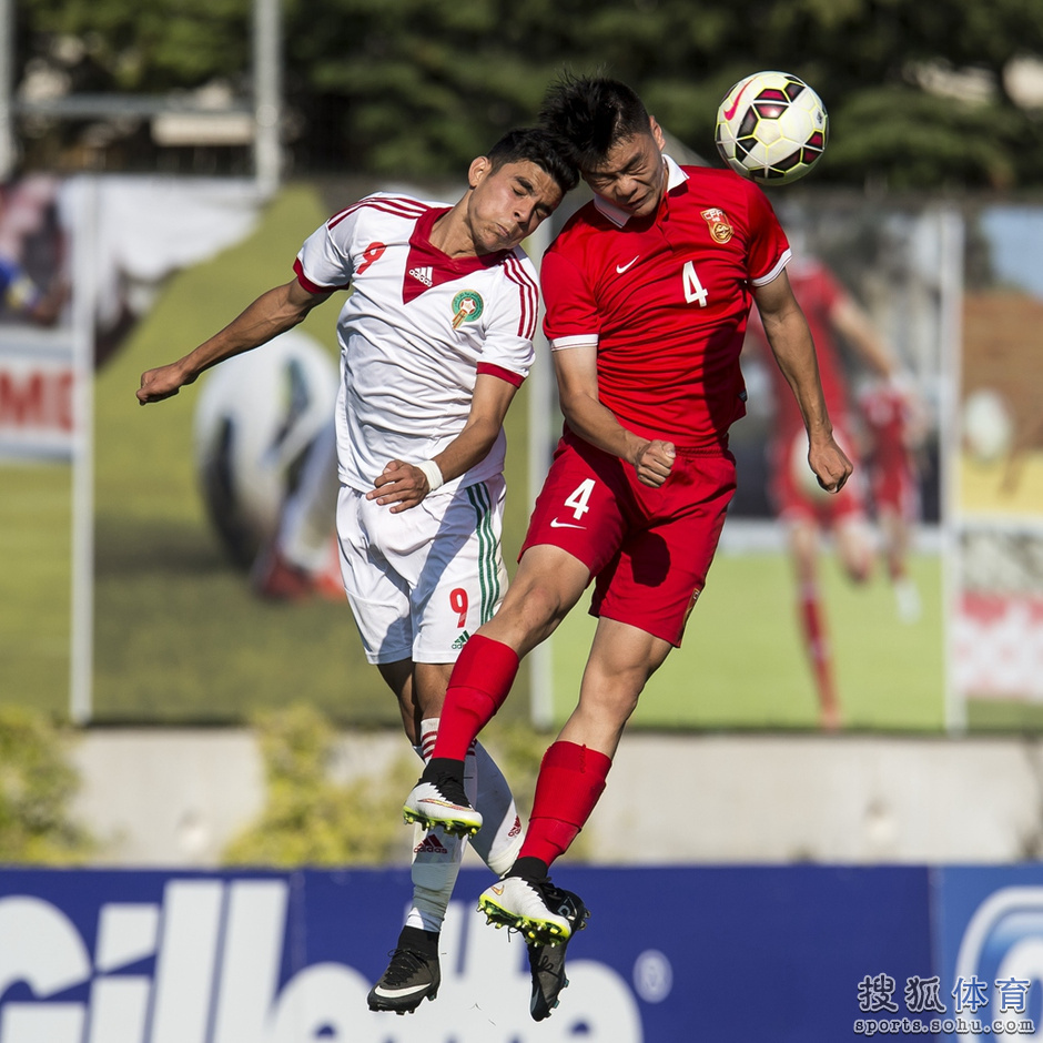 高清:土伦杯国奥0-3摩洛哥 奋力争顶不落下风7