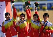 高清：亚运会现代五项男团 中国队力压群雄夺冠