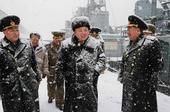 　　当地时间2014年12月13日报道，根据朝鲜《劳动新闻》报道，朝鲜最高领导人金正恩视察海军潜艇部...