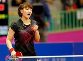 高清图：乒乓球女双决赛 陈梦/朱雨玲获得冠军
