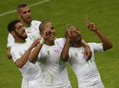 进球回放：布拉希米低射破门 阿尔及利亚破纪录