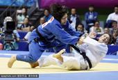 高清：亚运会女子柔道52公斤级 日本选手夺首金