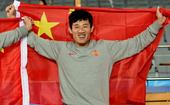 高清：亚运会男子三级跳远 中国选手包揽冠亚军
