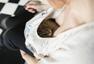 日艺术家拍猫与美胸合照 称其能抚慰人心