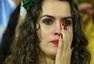 巴西VS德国精彩瞬间 日耳曼战车庆祝东道主落泪