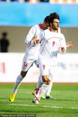 2010年11月25日，广州，2010亚运会男足3、4名决赛，韩国Vs伊朗。
