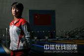 北京奥运会跳水女子双人10米跳台冠军陈若琳。我们可以看出她内心的淡定与坚毅。（中体在线图片 魏征）