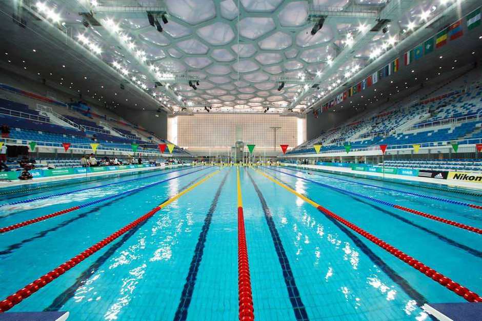 Inside The Aquatics Center